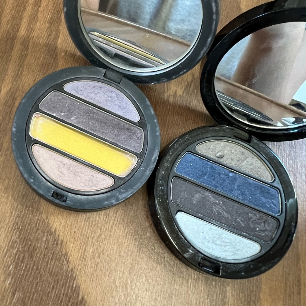 Giorgio Armani 4x set discontinued eyeshadow palettes and singles used - Picture 11 of 11